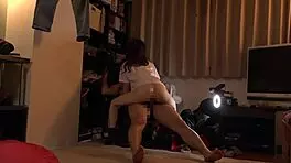 Japanese Cutie Handles Monster Cock