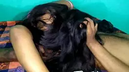 Indian teen girlfriend invites friend for fucking and oral sucking to orgasm