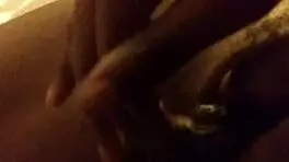 Young thot masturbates to massive orgasm