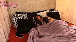 just woke up and i’m playing with my toy on webcam