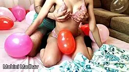 Indian teen receives sensual massage and finger during Christmas