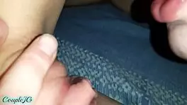 I squirt and get creampied by my teen 18+ lover, all our stuff.