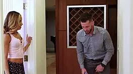 Hot teen shows pussy in POV