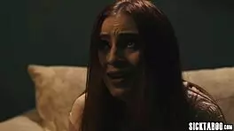 So this crazy petite teen got fucked hard in all tight holes.