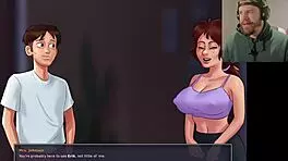 Starting drama with chemistry teacher in summertime saga