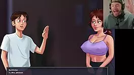 Starting drama with chemistry teacher in summertime saga