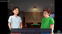 Horny Babe Starts Party Roleplay!