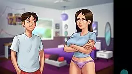 Horny Babe Starts Party Roleplay!