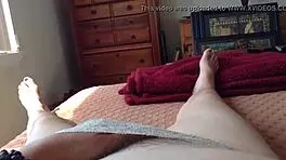 Me masturbating my pussy, farting a bit