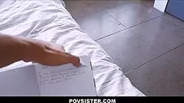 big tits teen 18+ stepsister craves stepbrother's touch pov - layla london tony profane