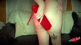 Blonde Cougar Rides Young Man