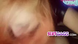 Redhead Teen Sucks Cock with Passion