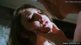 BDSM Slap and Throat Fucking with a Young Girl