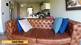 Petite Innocent Redhead Latina Gets Intense Doggystyle Fuck