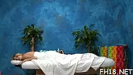 Oiled massage scenes