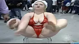 chubby blonde piggy con big booty pawg