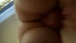 teen bent over taking my big cock doggystyle