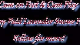 pale latina goddess lotions feet for epic footjob cumshot! 🦶💦