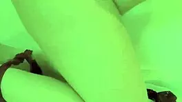 Sexy Young 18+ European Girl in Lingerie Masturbating