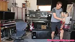 Groupie fucks band musicians in fantasy 😈