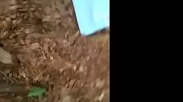 Teen slut takes public facial!