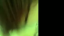 Teen slut takes public facial!