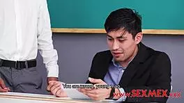 Teenage girl Sara sucks big cock and gets her big ass pounded by her teacher