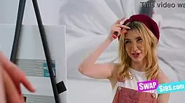 Fabulous stepsisters make it dirty in threesome scene