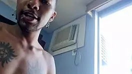 A beautiful naked young lady with huge behind backing her wet asshole molded pussy is f*cking a large black hard cock