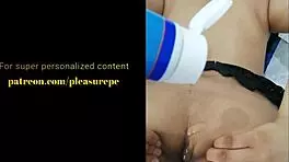 Young Latina Measures Fingers