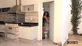 Alessandra Takes Three Cocks In Ass