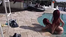 Tiny blonde teen 18+ enjoys taboo anal assfucking with daddy in hardcore POV scene