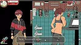 Hentai game pornplay: Gorgeous teen think about milk life taboo