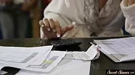 Gorgeous Ebony Teen Pussyfucked by Horny Stepdad in Fantasy Scene