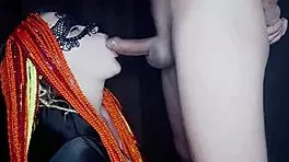 Gentle blowjob ends with cum in mouth 😏