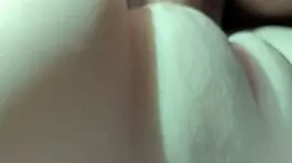 Teen Girlfriend's Pussy Close-Up During Intense Sex