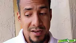 Bad papas give teen blowjobs balls deep