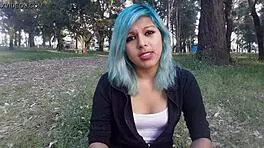 sexy young girlfriend fisting her ass, fingering tits, and assfucking