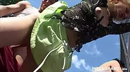 bisexual bitches gangbanged in the woods with deepthroat