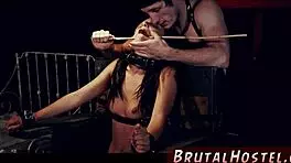 Gina Valentina endures mouth fart bondage as a tiny latina teen.