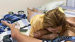 Suck Him During Gaming!