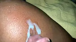 Slender teenager pleasures cock and phony penis in wild ending