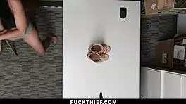 Asian Teen Strip Searched! Hard Fucked for Stealing!