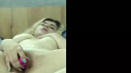 Homemade Solo Dildo Session