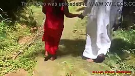 fucking that african goddess outdoors, creampie in the bush