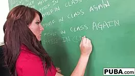 i stayed after to satisfy petite casey's pussy