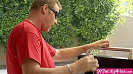 family bbq turns wild with horny teen stepdaughters whitney wright and rosalyn sphinx