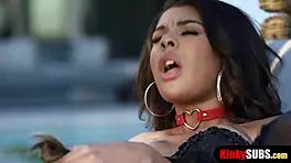 teasing feet play before rough bondage sex 😈