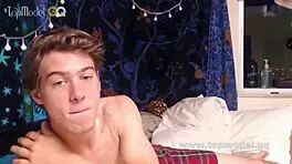 Jenny and Michael chilling, trying anal toys