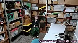 Hot Blonde Delinquent With Small 18+ Tits